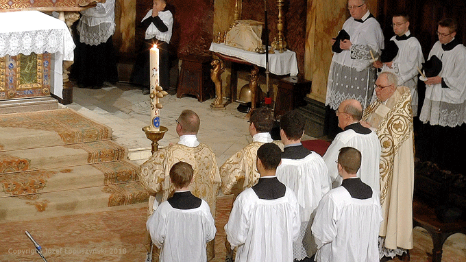 Easter Vigil at the Oratory