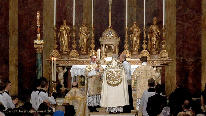 Easter Vigil at Birmingham Oratory